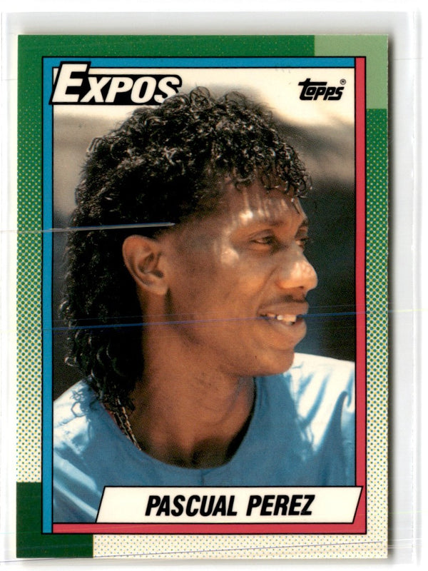 1990 Topps Tiffany Pascual Perez #278