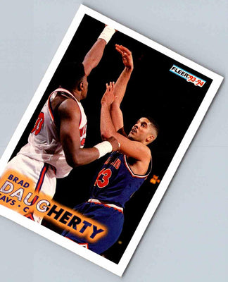1993 Fleer Brad Daugherty #35