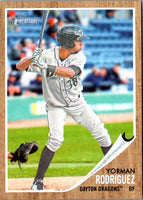 2011 Topps Heritage Minor League Yorman Rodriguez #198