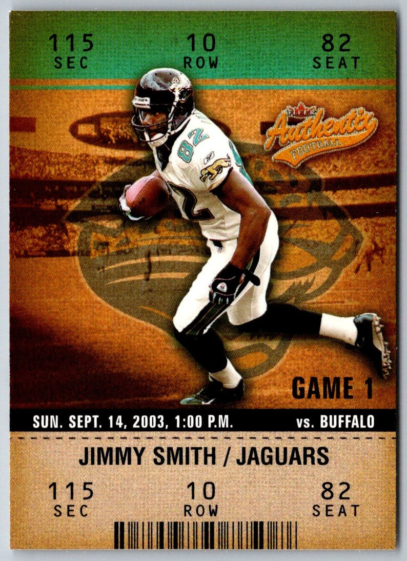 2003 Fleer Authentix Jimmy Smith