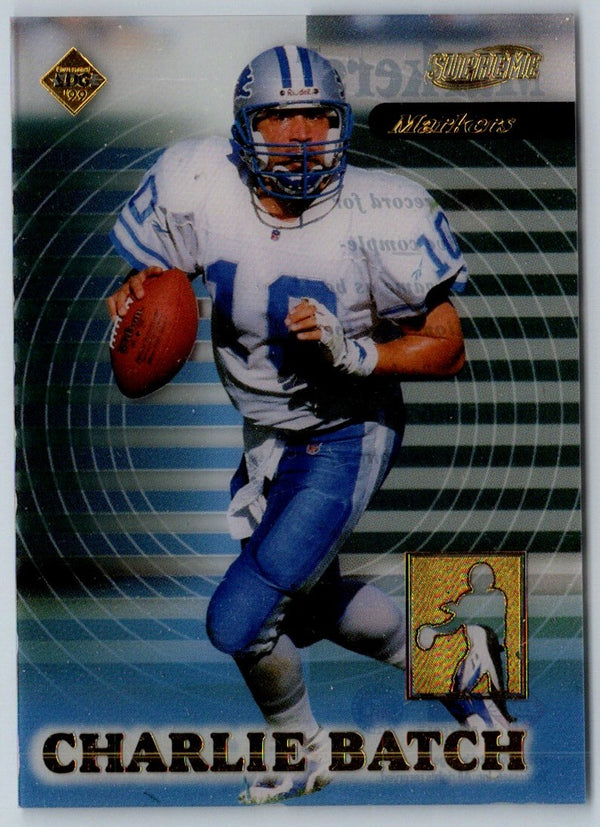 1999 Collector's Edge Supreme Markers Charlie Batch #M12 4635/5000