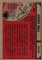 1980 Topps John Hill #486