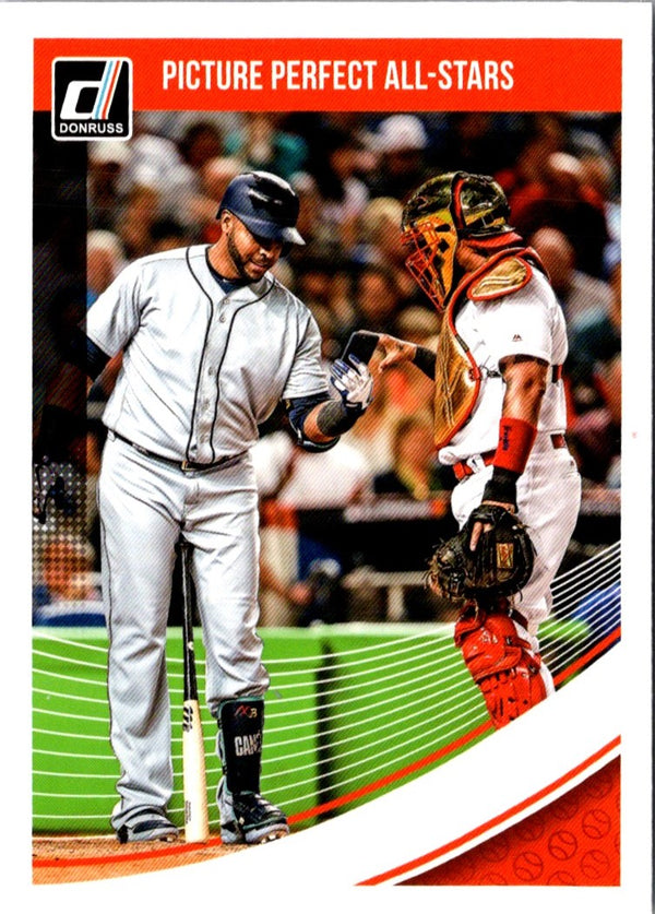 2018 Donruss Nelson Cruz/Yadier Molina #210
