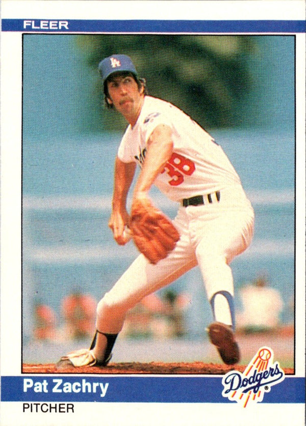 1984 Fleer Pat Zachry #118