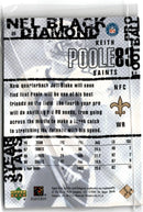 2000 Upper Deck Black Diamond Gold Keith Poole