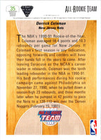 1991 Upper Deck Derrick Coleman #35