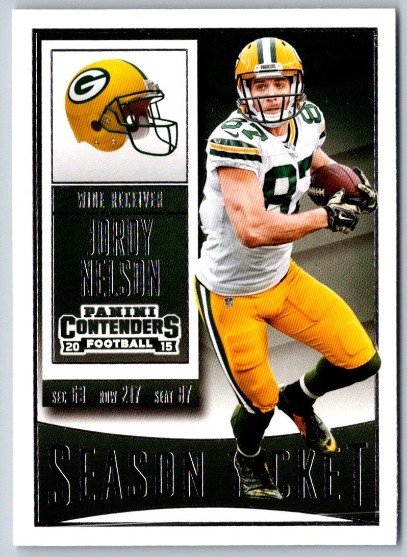 2015 Panini Contenders Jordy Nelson