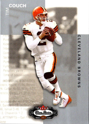 2002 Fleer Box Score Tim Couch #5