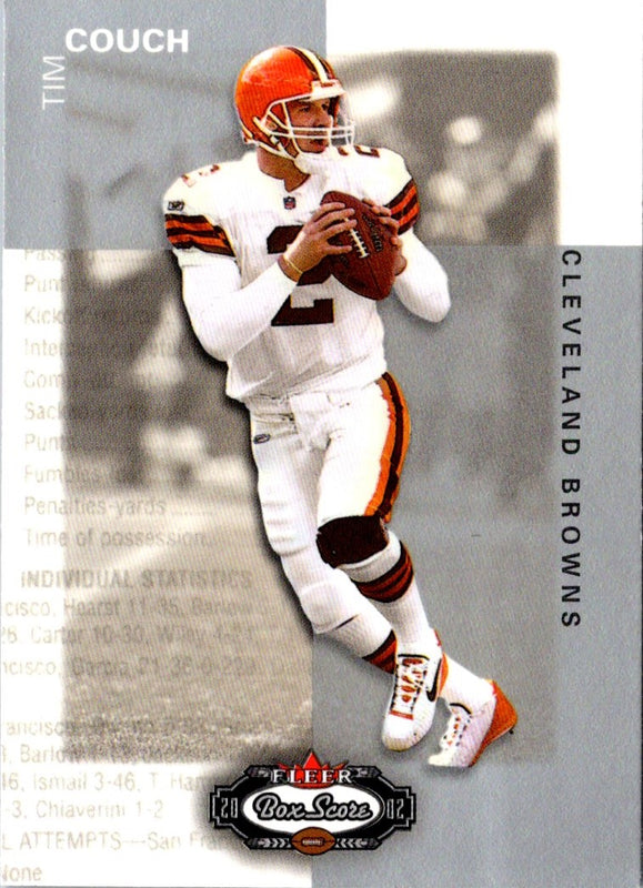 2002 Fleer Box Score Tim Couch #5
