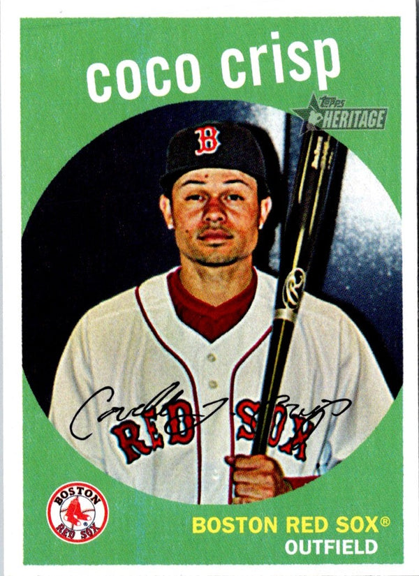 2008 Topps Heritage Coco Crisp #382