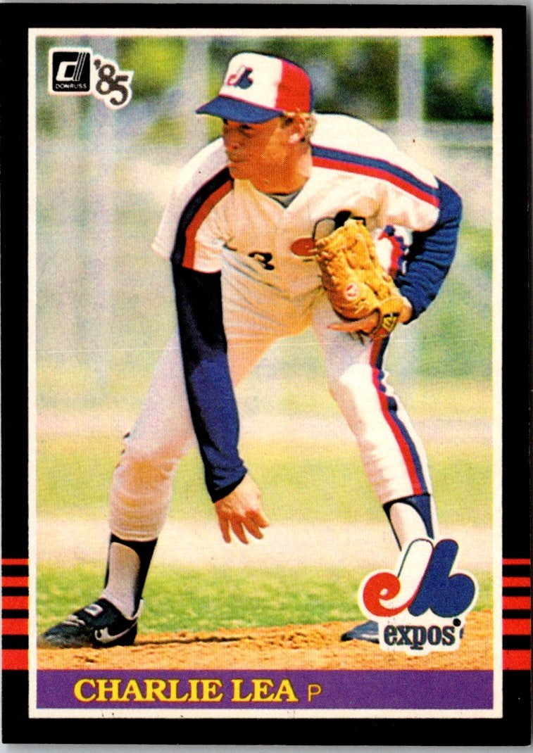 1985 Donruss Charlie Lea