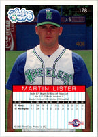 1993 Fleer Excel Martin Lister #178