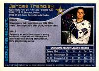 1997 Bowman CHL Jerome Tremblay #75