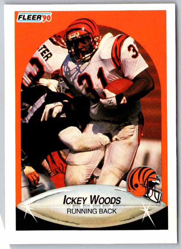 1990 Fleer Ickey Woods #223