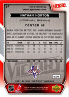 2007 Upper Deck Victory Nathan Horton #87