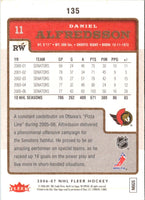 2006 Fleer Daniel Alfredsson #135