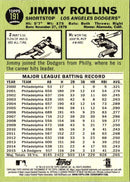 2016 Topps Heritage Jimmy Rollins