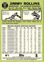2016 Topps Heritage Jimmy Rollins #191