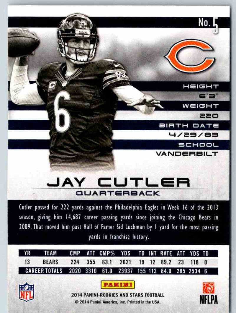 2014 Panini Rookies And Stars Jay Cutler