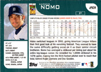 2001 Topps Hideo Nomo #201