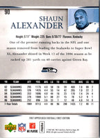 2007 Upper Deck First Edition Shaun Alexander #90