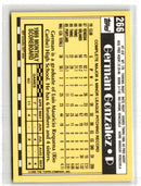 1990 Topps Tiffany German Gonzalez