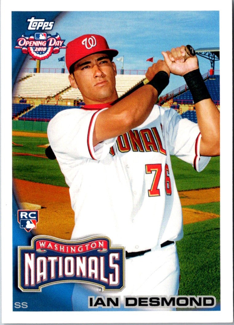 2010 Topps Opening Day Ian Desmond