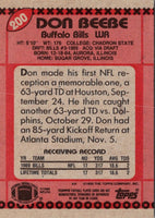 1990 Topps Don Beebe #200