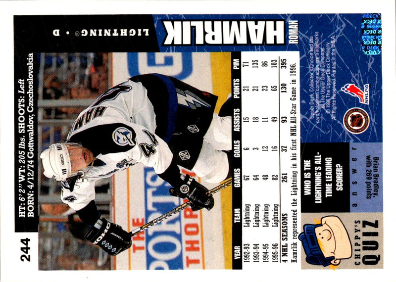 1996 Collector's Choice Roman Hamrlik