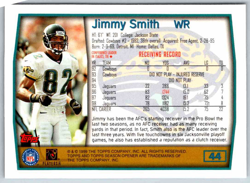 1999 Topps Jimmy Smith