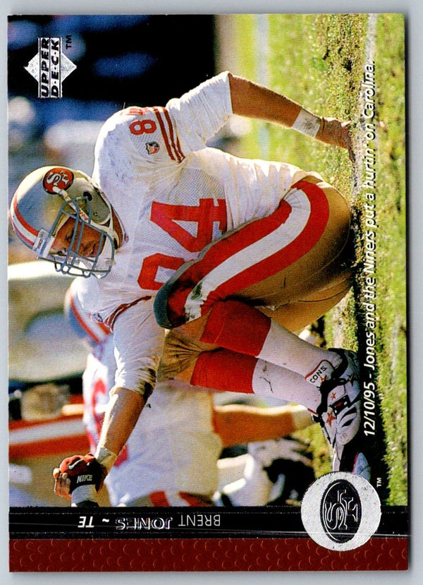 1996 Upper Deck Brent Jones #280