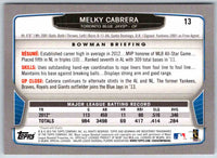 2013 Bowman Melky Cabrera #13