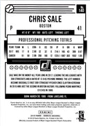 2018 Donruss Chris Sale