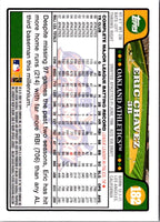 2008 Topps Opening Day Eric Chavez #182