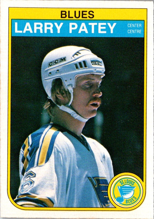 1982 O-Pee-Chee Larry Patey #308