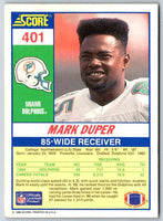 1990 Score Mark Duper #401