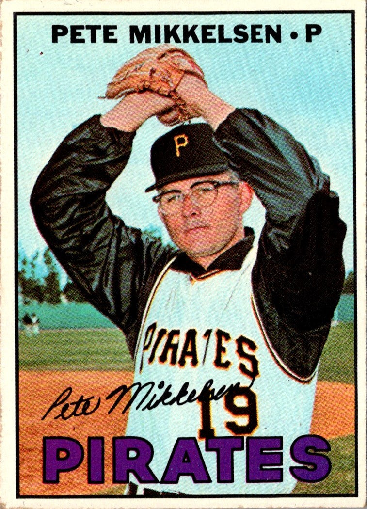 1967 Topps Pete Mikkelsen