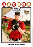 2008 Topps Troy Patton #176 Rookie