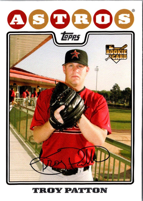 2008 Topps Troy Patton #176 Rookie