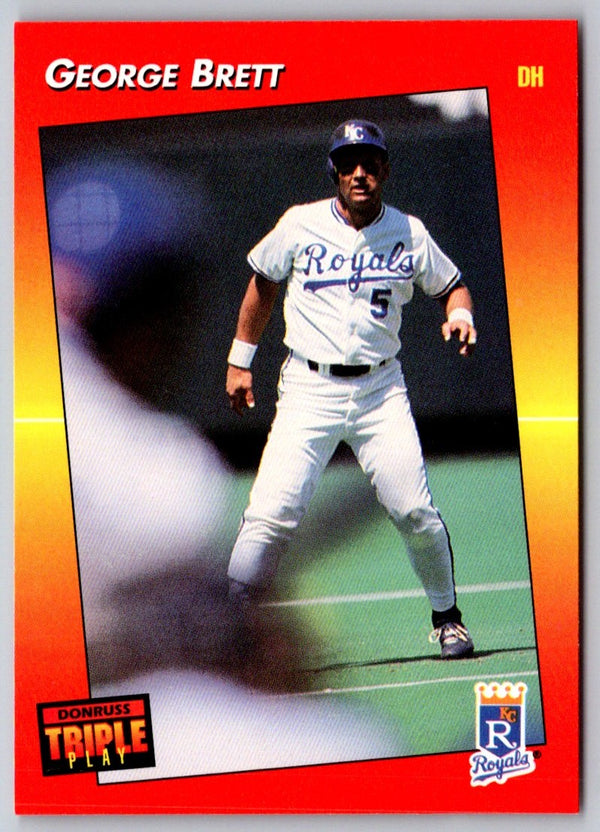 1992 Triple Play George Brett #115