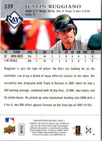 2008 Upper Deck Justin Ruggiano #339 Rookie