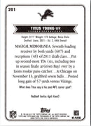 2012 Topps Magic Titus Young