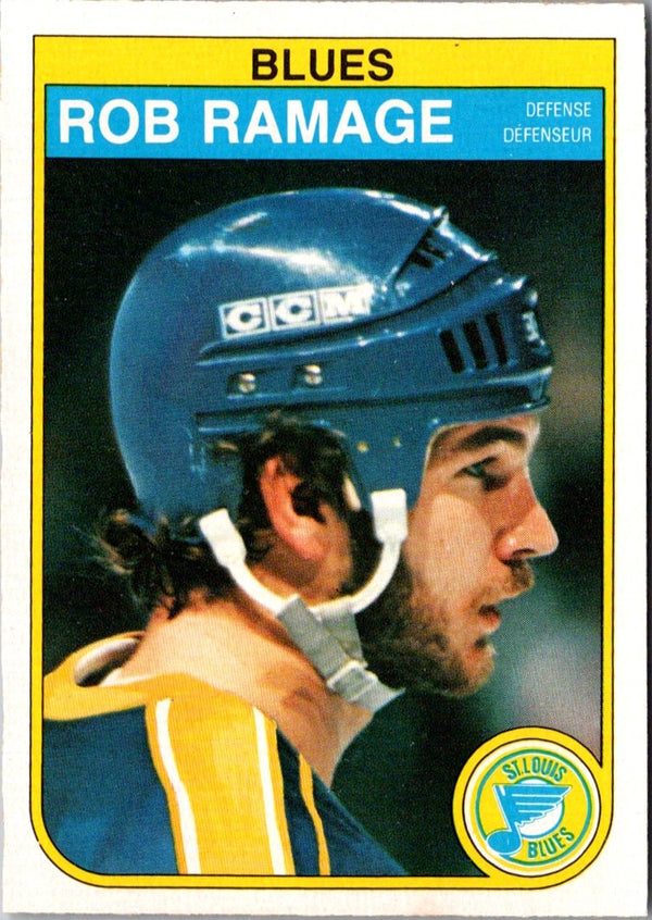 1982 O-Pee-Chee Rob Ramage #310