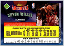1993 Topps Kevin Willis