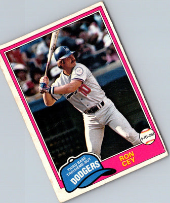 1981 O-Pee-Chee Ron Cey #260