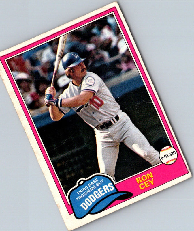 1981 O-Pee-Chee Ron Cey #260
