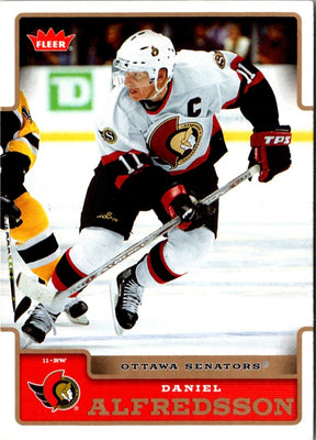 2006 Fleer Daniel Alfredsson #135