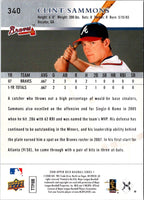 2008 Upper Deck Clint Sammons #340