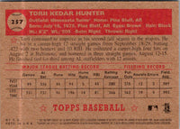 2001 Topps Heritage Torii Hunter #257