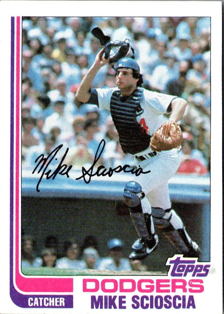 1982 Topps Mike Scioscia